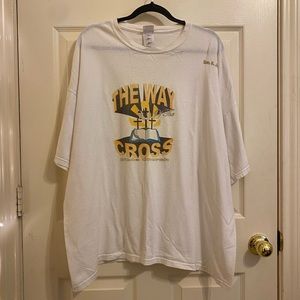 Vintage 90s The Way of The Cross Bible Church Reverend’s Tee XXXL
